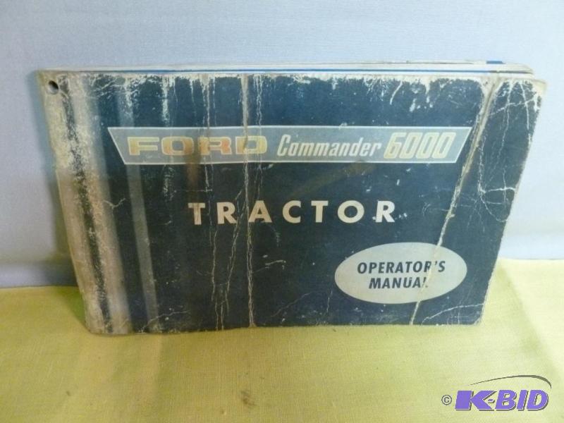 lot 79 image: Vintage Ford Commander 6000 Tractor Operator...