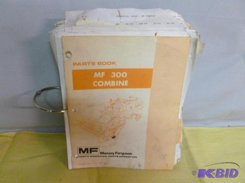 lot 81 image: Vintage 1974 Massey Ferguson MF 300 Combine P...