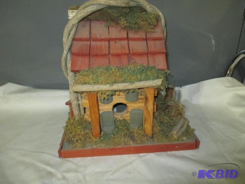lot 103 image: Cabin Bird House