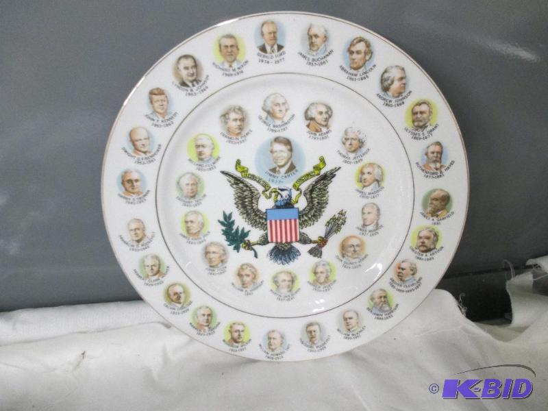 lot 126 image: Presidential plate