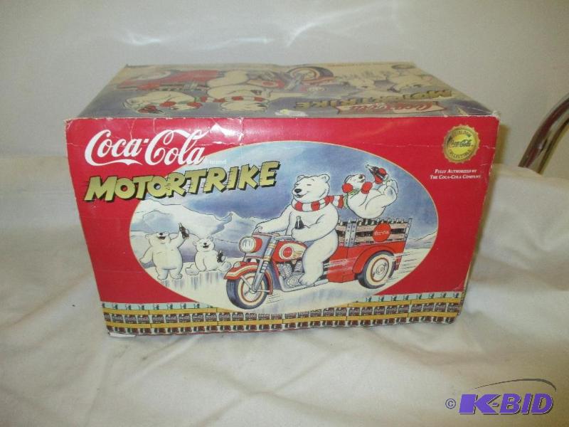 lot 41 image: Coca Cola motor trike wind up