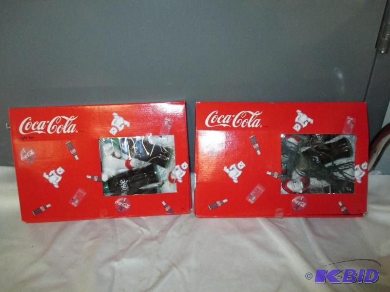 lot 46 image: 2 String of Coca Cola Lights