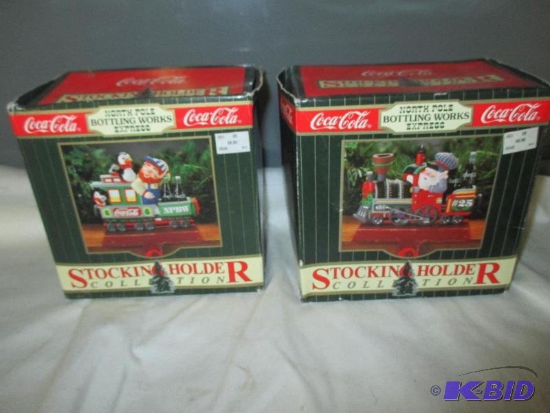 lot 51 image: Coca Cola 2 Stocking Holders