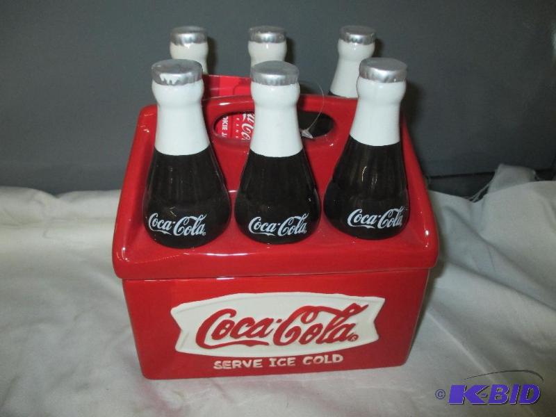 lot 55 image: Coca Cola Cookie Jar