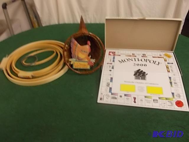 Monticello&nbspBoard Game, Assorted Embroide...