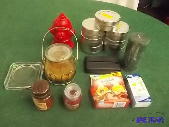 Candles, Fire Hydrant, Old Film Canisters, Mi...