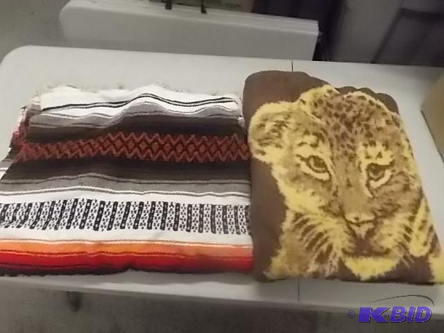 Mexican Blanket &amp Leopard Blanket...
