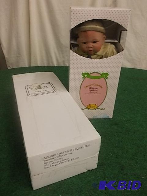 Paradise Galleries Collectible Baby Doll In B...
