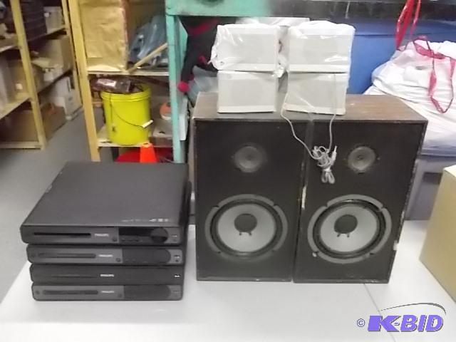 4 Philips Home Theater&nbspSystems No Power ...
