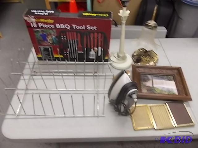 Grilling Set, Lamps, Frames, Iron, More...