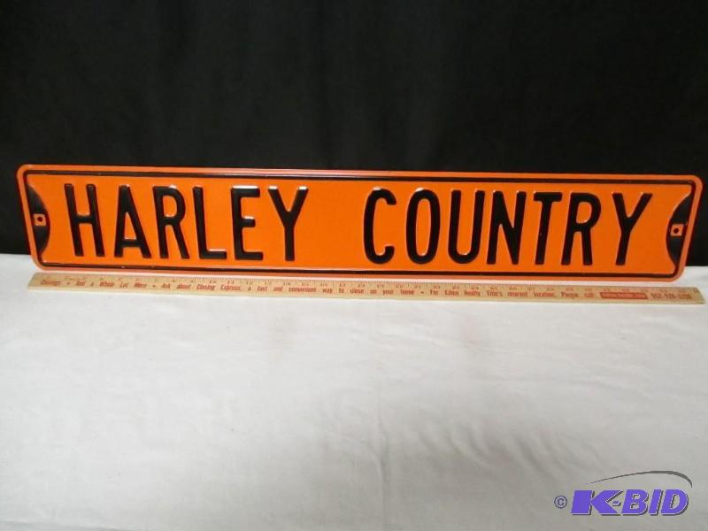 Harley Country Sign