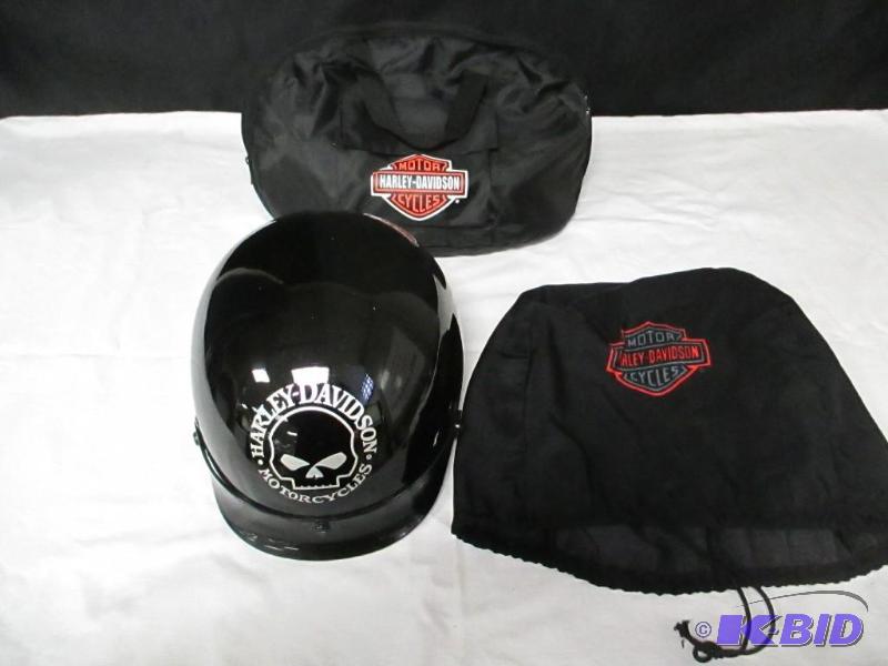 Black Harley Helmet