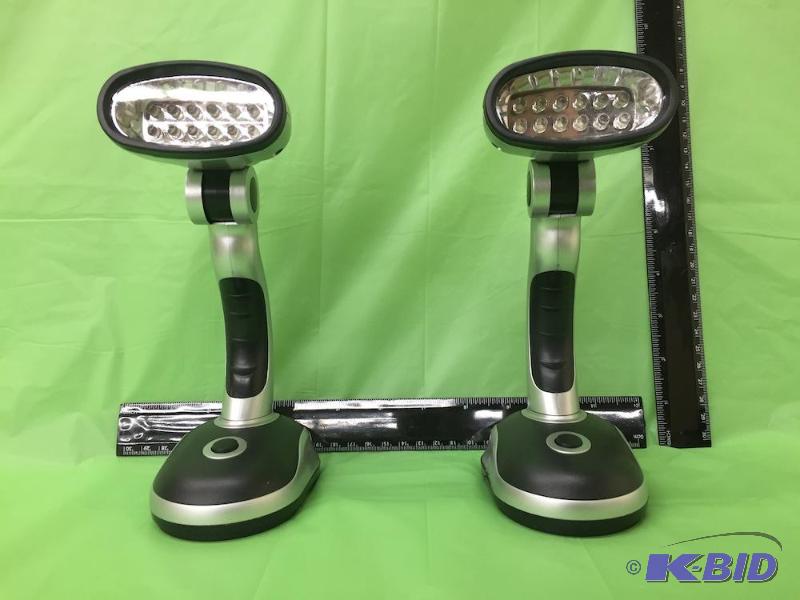 lot 14 image: Lot of 2 Handheld LED Flashlights