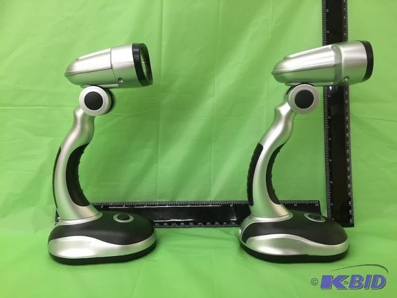 lot 3 image: Lot of 2 Handheld LED Flashlights