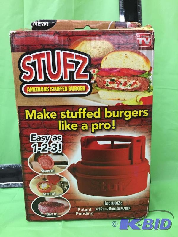 lot 39 image: Stufz Stuffed Hamburger Maker