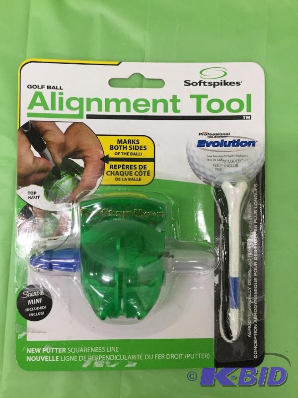 lot 49 image: Softspikes Golf Ball Alignment Tool