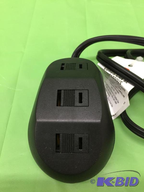 lot 57 image: Stanley 3-Port Power Hub, 6-ft Cord