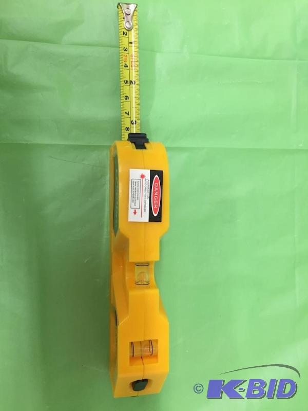 lot 59 image: Laser Level Pro w Tape Measure