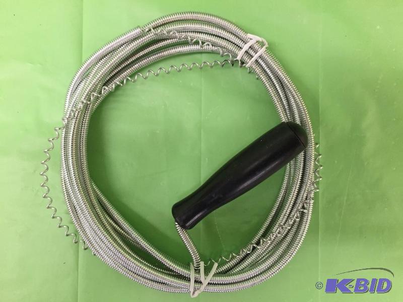 lot 63 image: 20-foot Drain Auger Snake