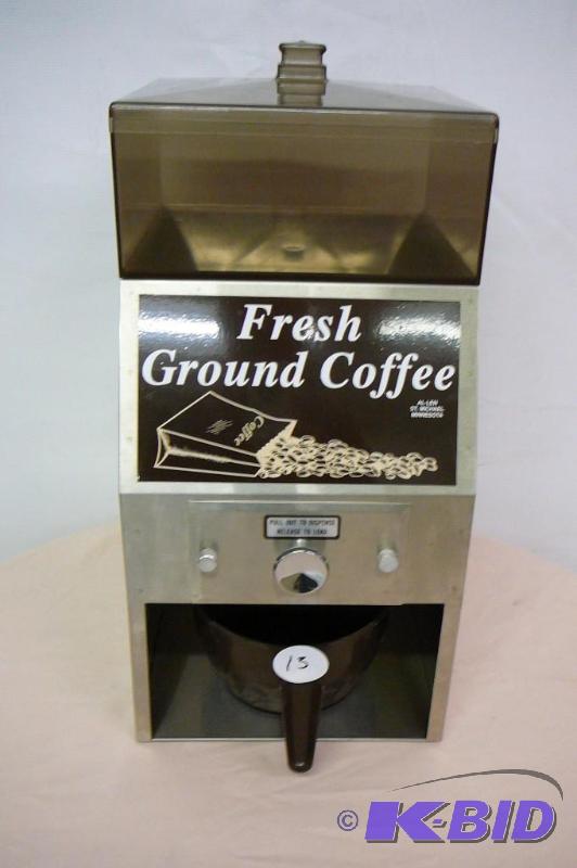Fresh ground coffee dispenser model A AL-Len ...
