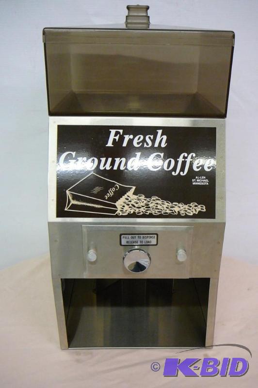 Fresh ground coffee dispenser model A AL-Len ...