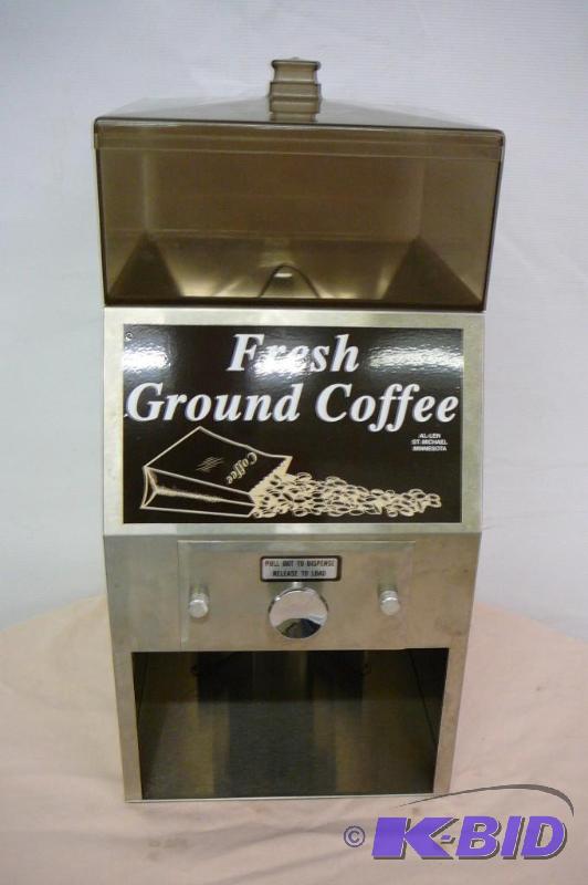 Fresh ground coffee dispenser model A AL-Len ...