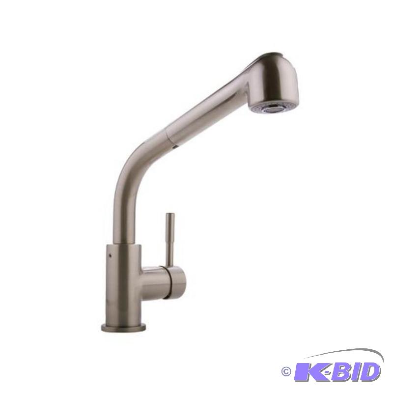 lot 19 image: Graff G-4620-LM3-SN Perfeque Pull Out Kitchen Faucet, Steelnox