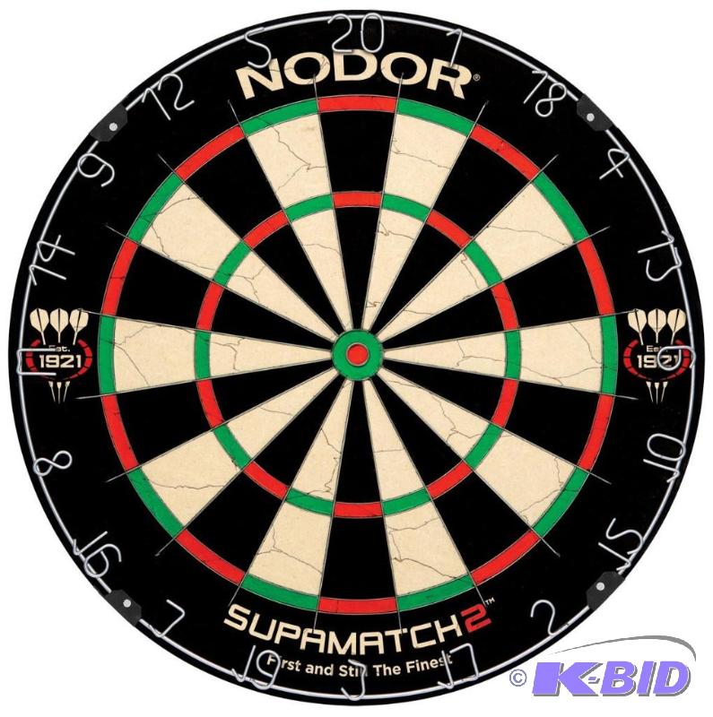 lot 20 image: Nodor SupaMatch2 Bristle Dartboard 18