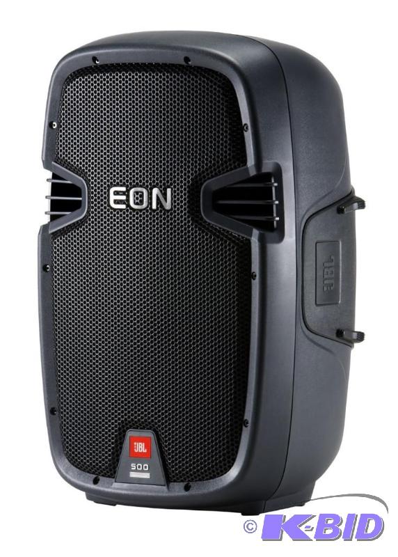 lot 53 image: JBL EON 510 Self-Powered Two-Way 10-inch 280-Watt Ultra-Light Weight Speaker