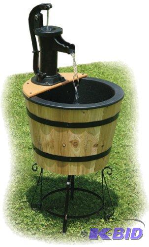 lot 6 image: Garden Odyssey BPH52 Pitcher Pump and Barrel Pond