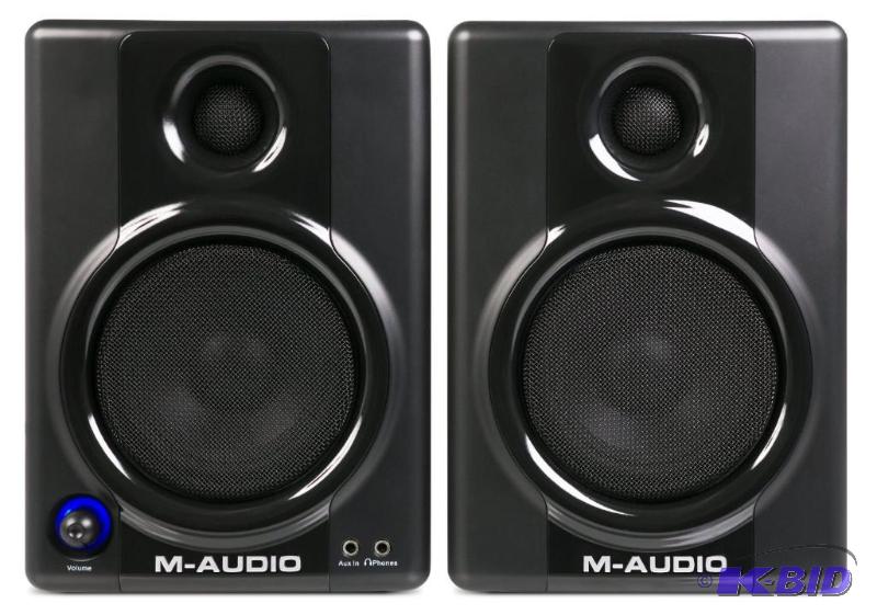 lot 61 image: M-Audio Studiophile AV 40 Active Studio Monitor Speakers
