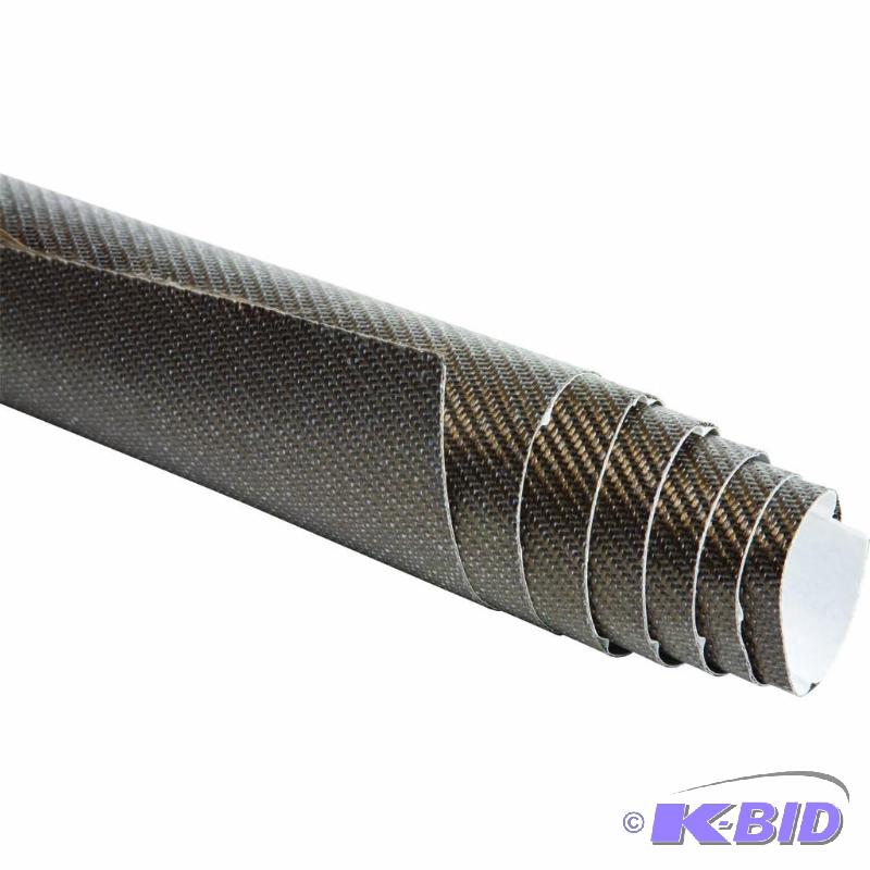 lot 8 image: Heatshield Products 770003 Lava Mat 0.007 Thick x 48 Wide x 3 Heat Shield Barrier Cloth