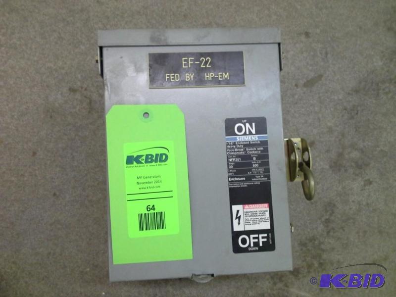 Siemens Safety Switch