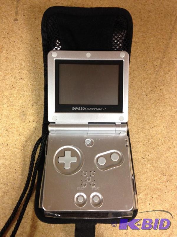 lot 11 image: Nintendo Game Boy Advance SP with Case and (2...