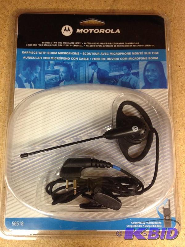lot 12 image: NEW Motorola Business Two Way Radio Earpiece ...