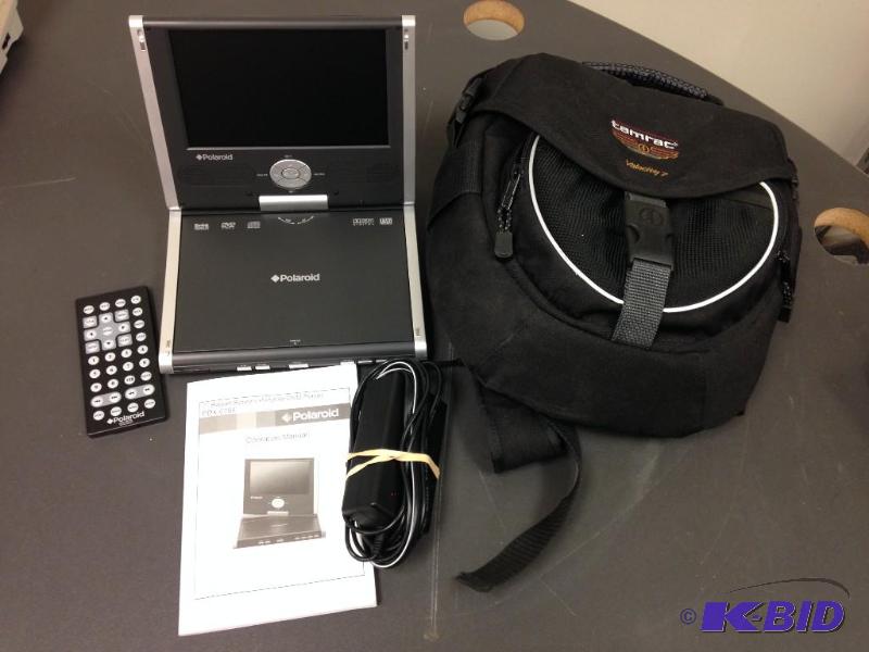 lot 17 image: Polaroid Portable DVD Player Model PDX-0758...