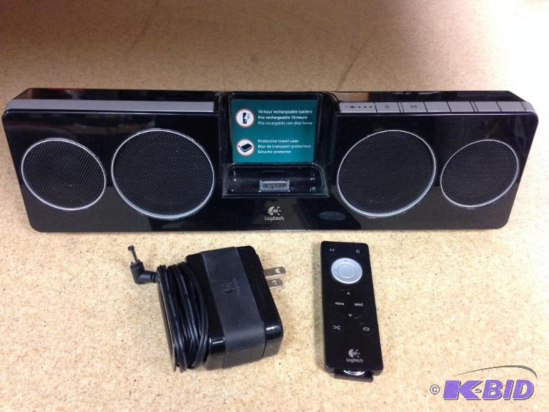 lot 23 image: Logitech Pure-Fi Anywhere Speaker Dock for iP...