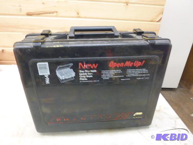 lot 116 image: Plano Phantom Tackle Box Full of tackle....