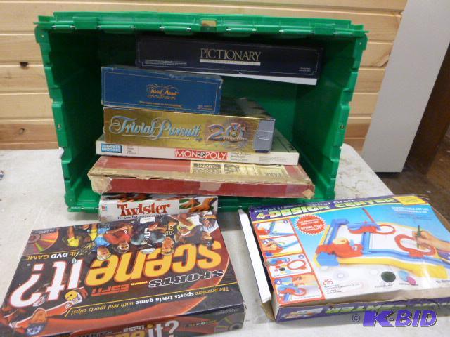 lot 134 image: Miscellaneous Games with Tote...