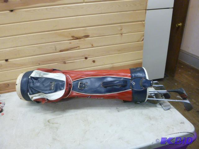 lot 144 image: Golf Bag with Clubs...
