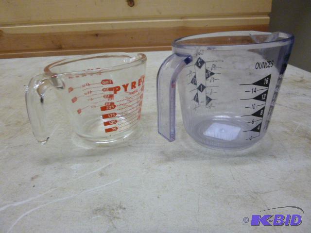 lot 158 image: Two Liquid Measuring Cups...