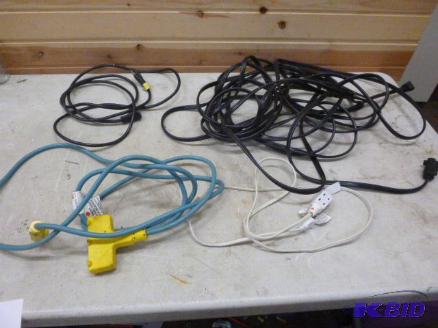 lot 16 image: Four Extension Cords...