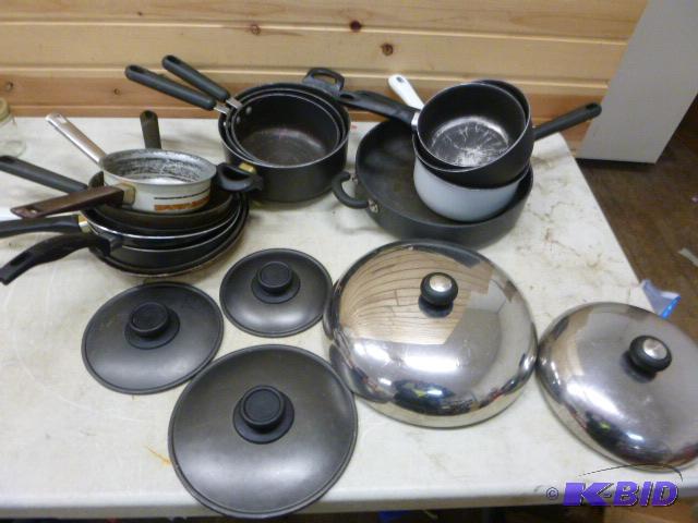 lot 161 image: Miscellaneous Pots and Pans...