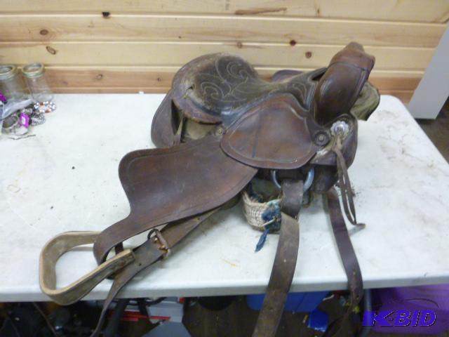 lot 181 image: Horse Riding Saddle...