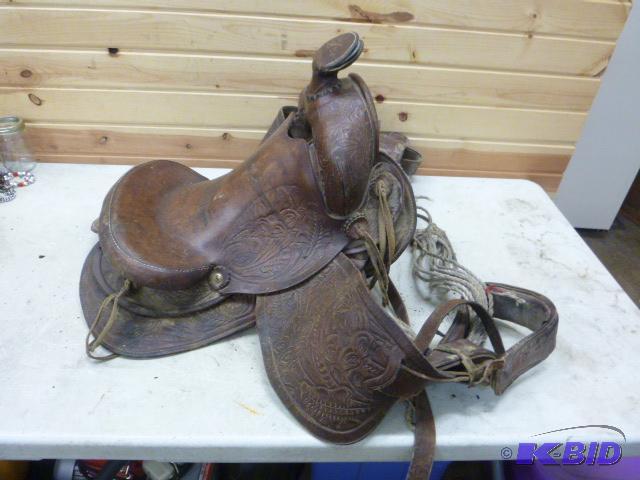 lot 182 image: Horse Riding Saddle...