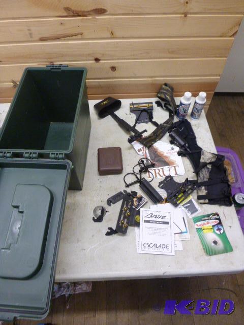 lot 54 image: Miscellaneous Archery Lot With Contico Dry&nb...