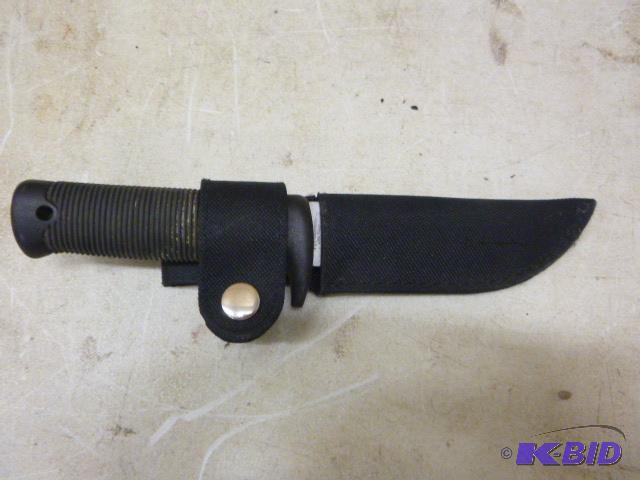 lot 62 image: Camp USA Knife with Sheath...