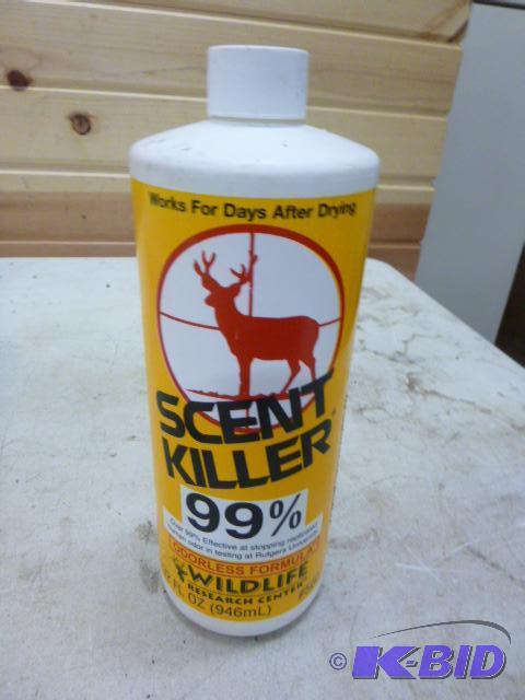 lot 72 image: Partial Bottle of Scent Killer...