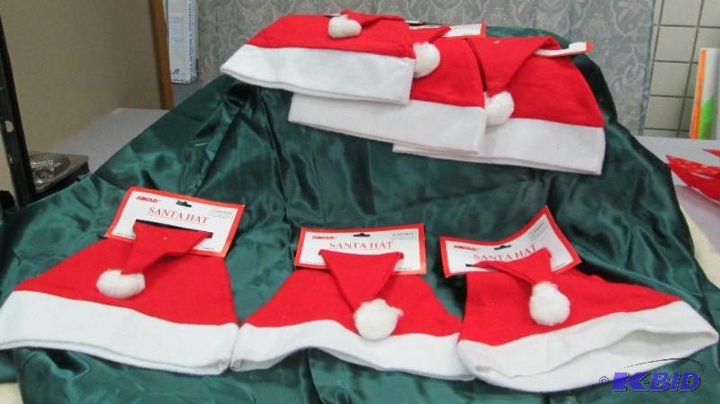 Qty 6 Santa Hats...