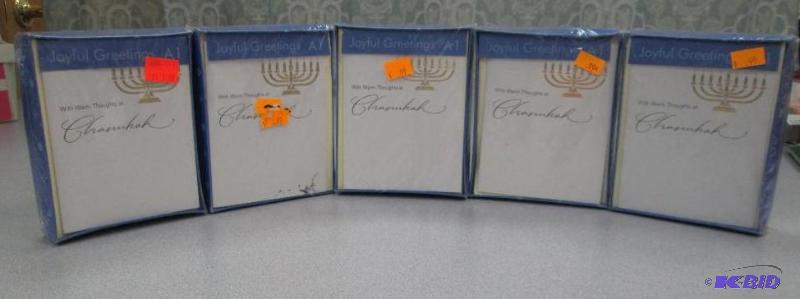Qty 5 boxes Joyful greetings each box has 18 ...